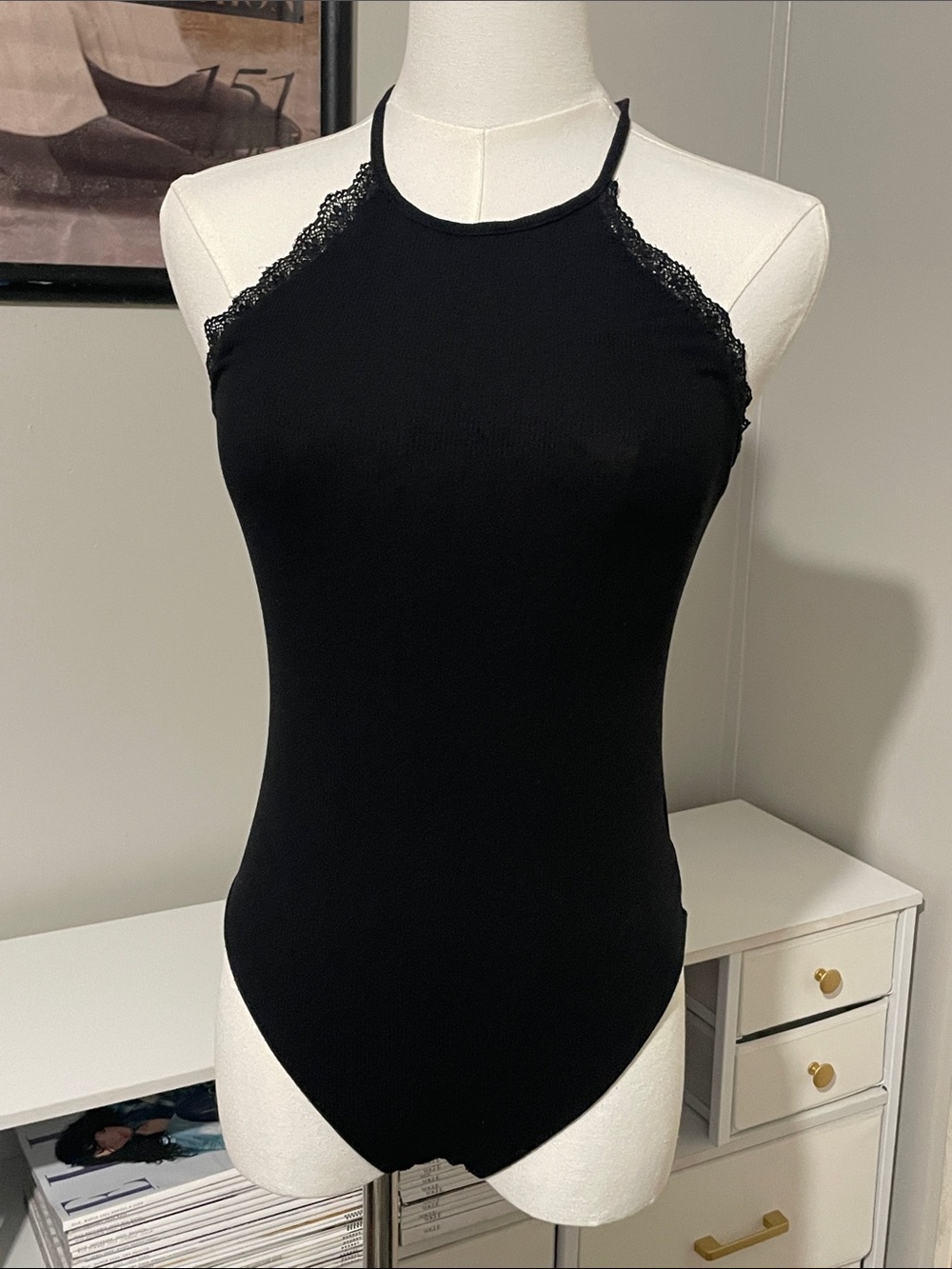 SHEIN Ribbed Bodysuit (S)